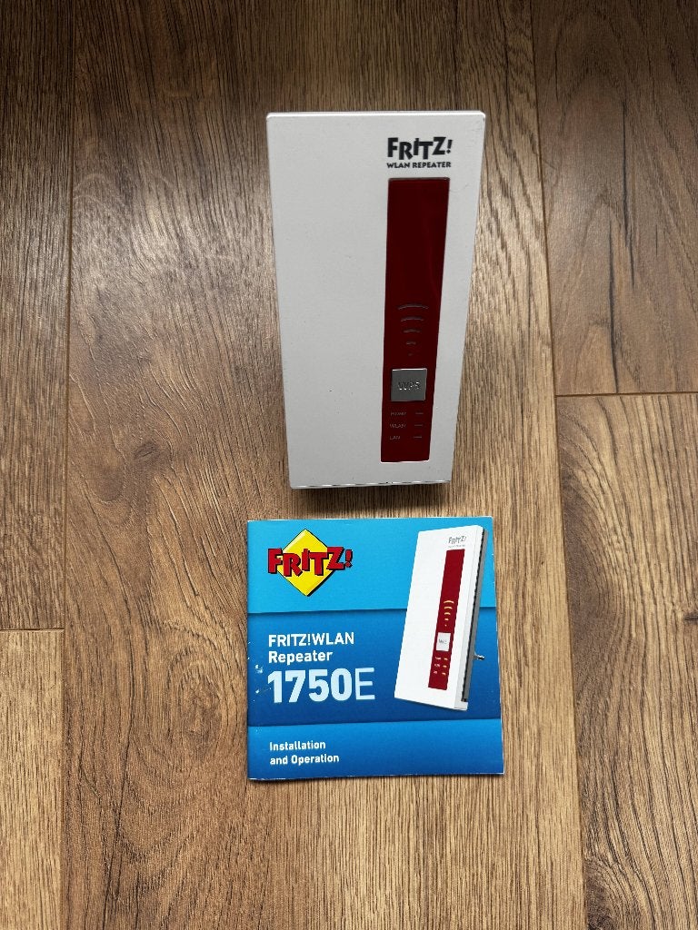 FRITZ! WLAN Wifi versterker - 1750 E, Ophalen of Verzenden, Zo goed als nieuw, Fritz!