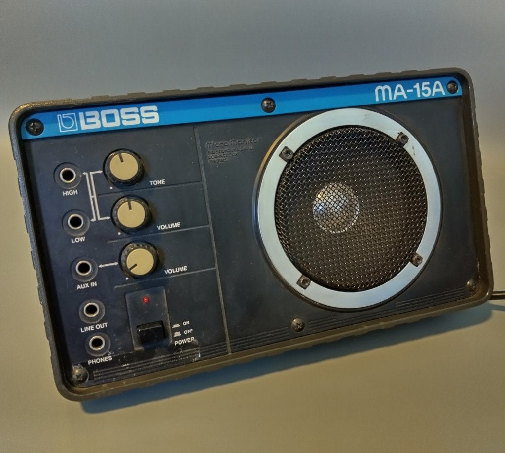 BOSS MA-15A powered micro monitor, Ophalen, Gebruikt, Minder dan 500 watt, Monitor(versterker)