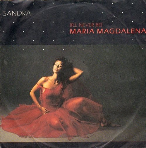 Sandra : (I'll never be) Maria magdalena (1985), Cd's en Dvd's, Fotohoes, 7 inch, Ophalen of Verzenden, Zo goed als nieuw