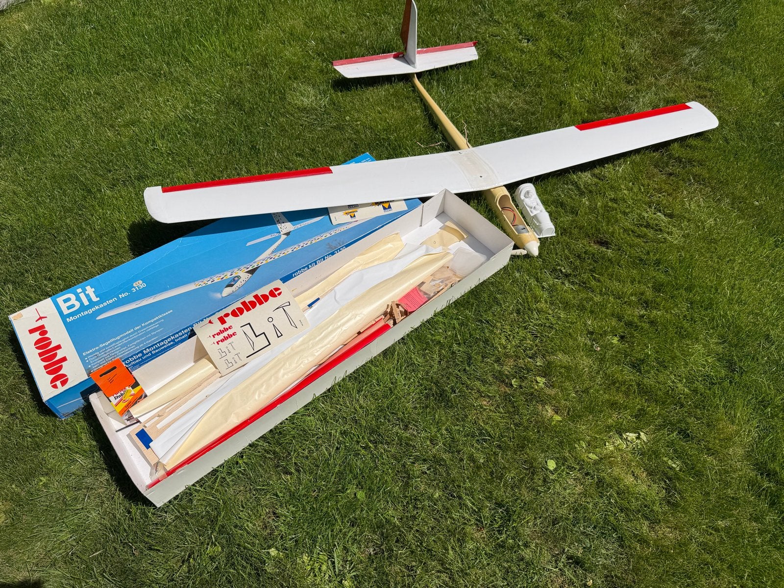 Robbe Bit Elektro Zweefvliegtuig Modelbouwkit, Hobby en Vrije tijd, Modelbouw | Radiografisch | Vliegtuigen, Ophalen, Gebruikt