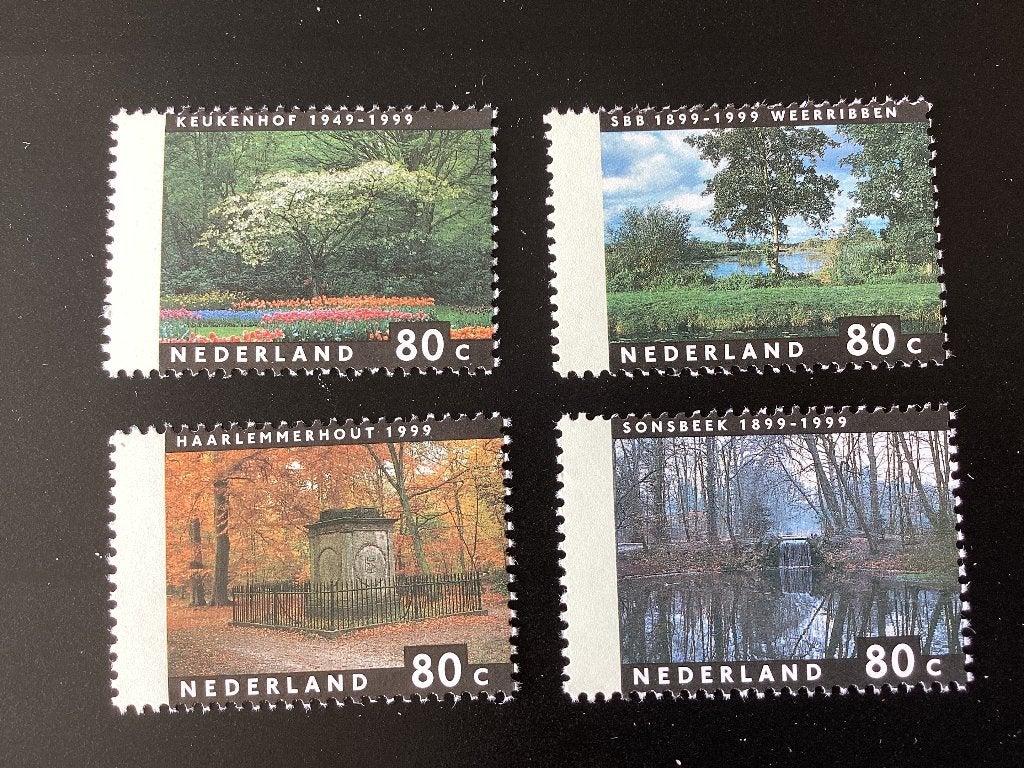 1999, vier jaargetijden, 1814-1817, Postzegels en Munten, Postzegels | Nederland, Ophalen of Verzenden, Na 1940, Postfris