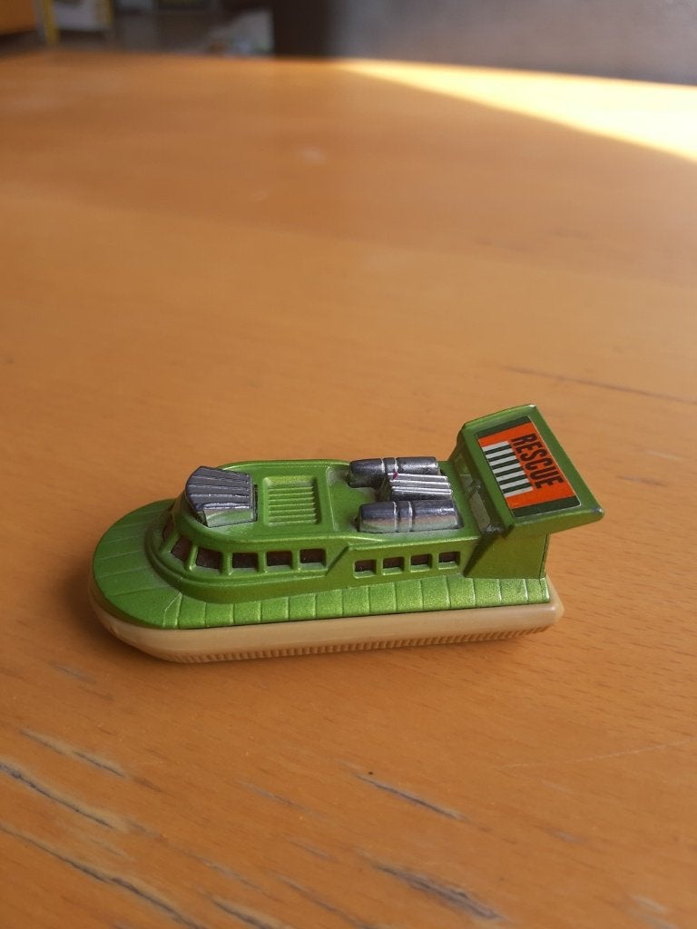 Matchbox nummer 72 & 2 Hovercraft, Ophalen of Verzenden, Gebruikt, Auto