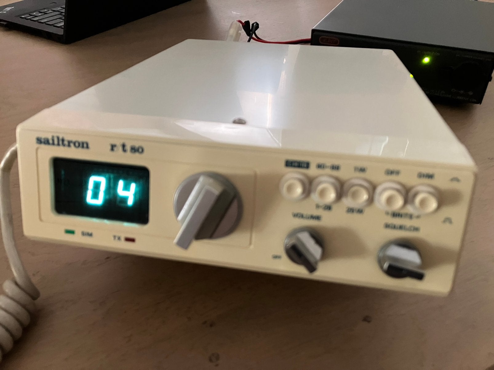 Sailtron r/t-80 marifoon, Telecommunicatie, Zenders en Ontvangers, Ophalen, Gebruikt