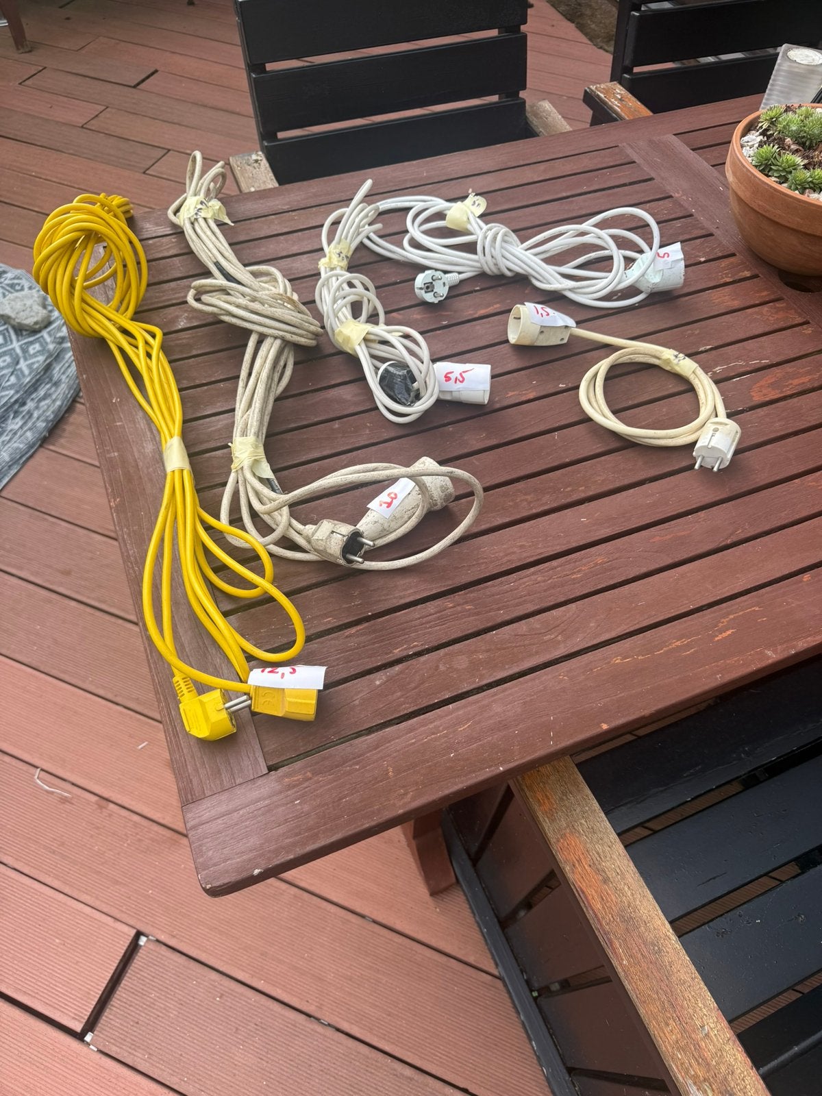 Verlengsnoeren, Ophalen of Verzenden, Gebruikt, Kabel of Snoer