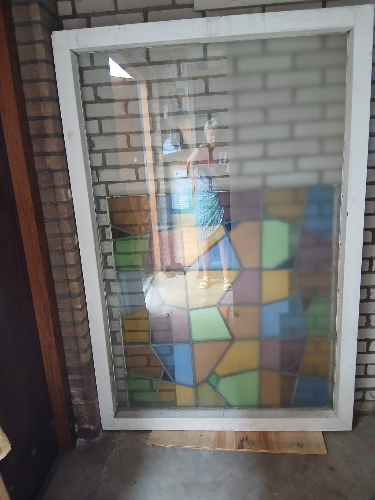 Kozijn hardhout, Doe-het-zelf en Verbouw, Kozijnen en Schuifpuien, Raamkozijn, 75 tot 150 cm, Hout, Ophalen