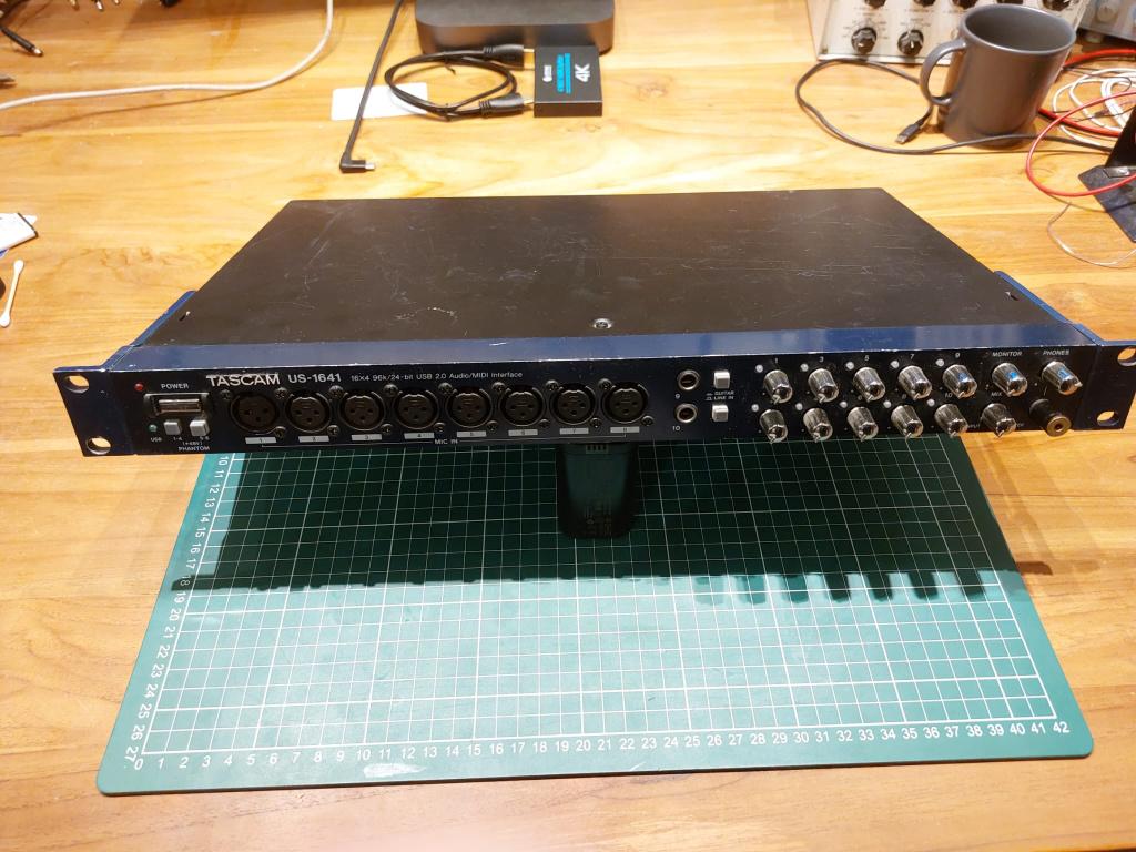 Tascam 16 channel 24bit  USB Interface US-1641, Ophalen of Verzenden, Gebruikt, Intern, Tascam