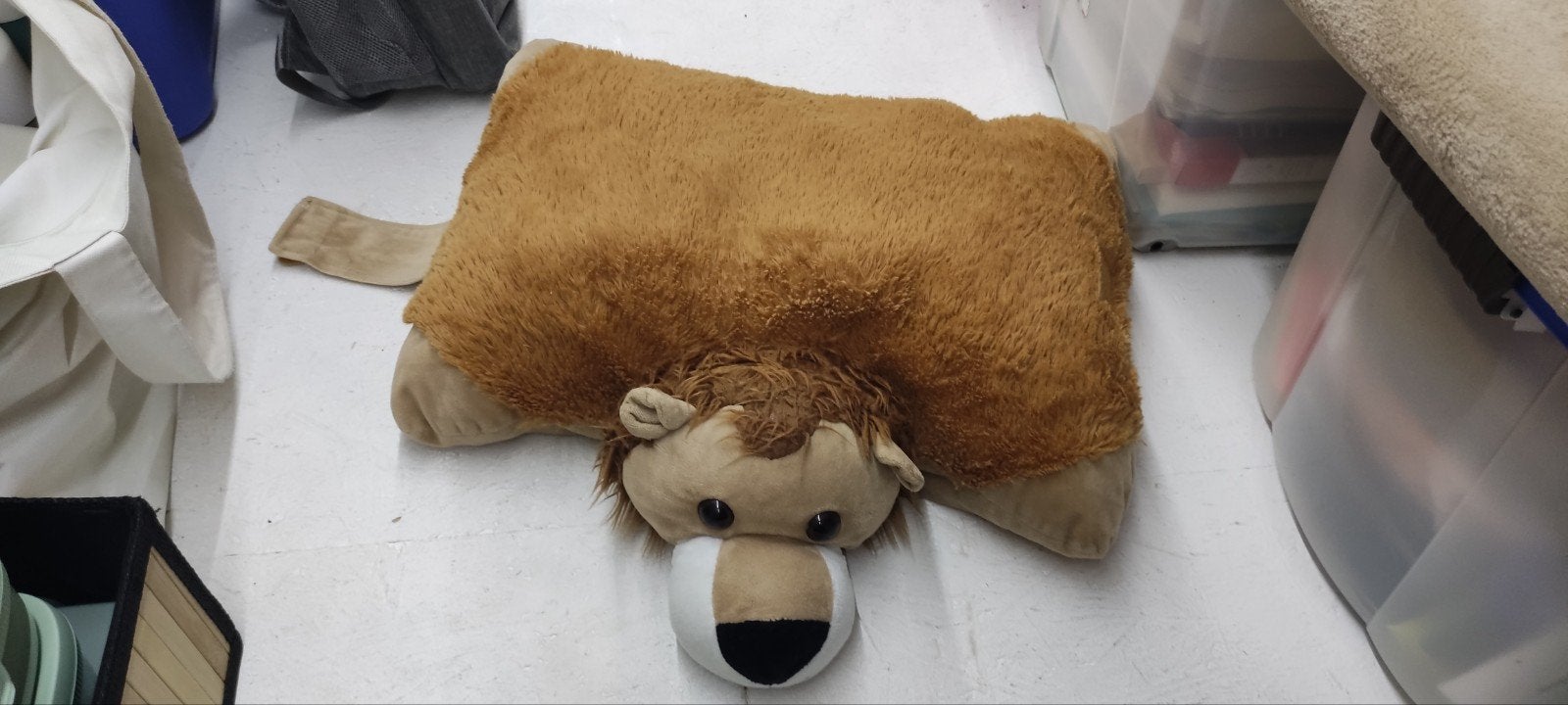 Leeuw knuffel, Kinderen en Baby's, Speelgoed | Knuffels en Pluche, Ophalen, Gebruikt, Overige merken, Overige karakters