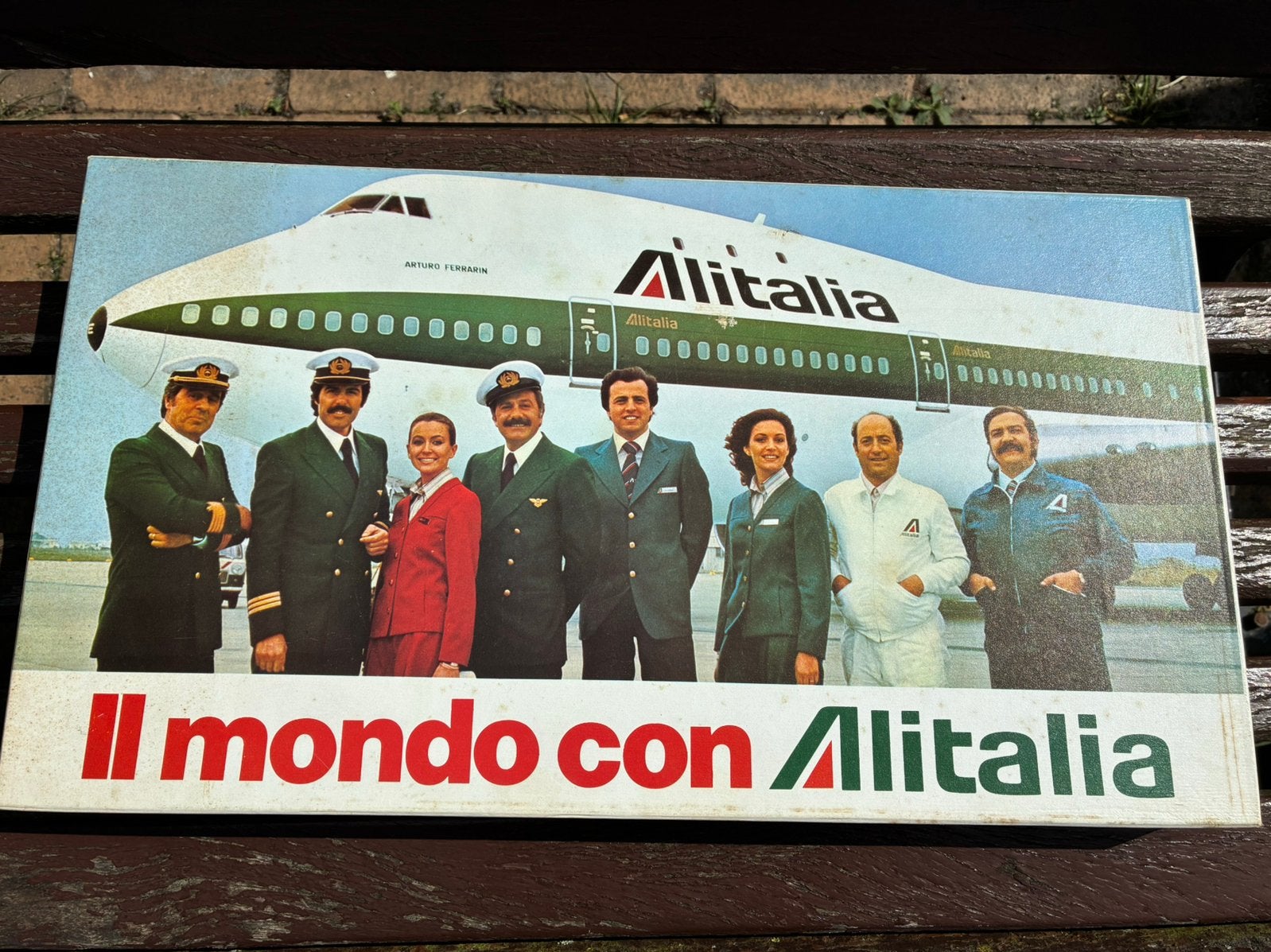 Alitalia luchtvaart spel, Hobby en Vrije tijd, Gezelschapsspellen | Bordspellen, Ophalen of Verzenden, Gebruikt