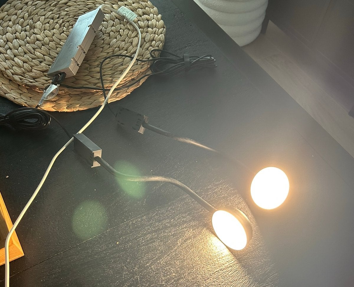 Kastverlichting, zwart/dimbaar, Verzenden, Gebruikt, Modern