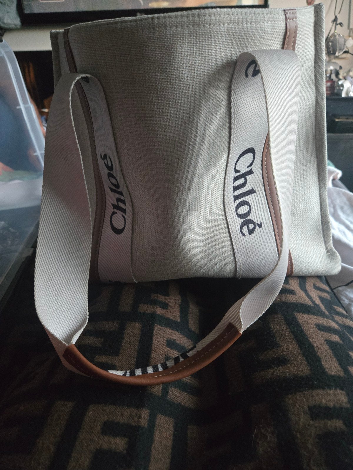leuke shopper, Ophalen of Verzenden, Nieuw, Beige, Shopper