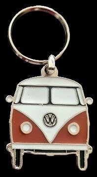 Volkswagen Transporter sleutelhanger- bruin, Verzenden, Nieuw, Transport, Speldje of Pin