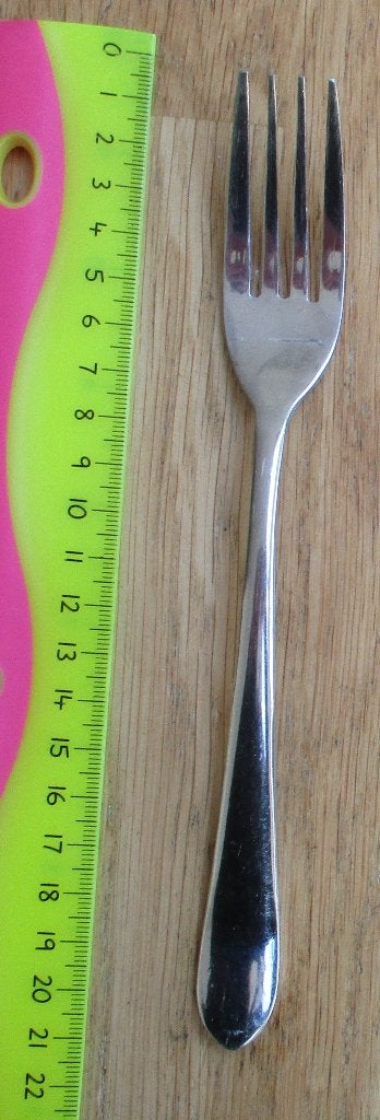 1 dinervork Jamie Oliver 18/0 aanvulling op je bestek, Ophalen of Verzenden, Gebruikt, Rvs of Chroom