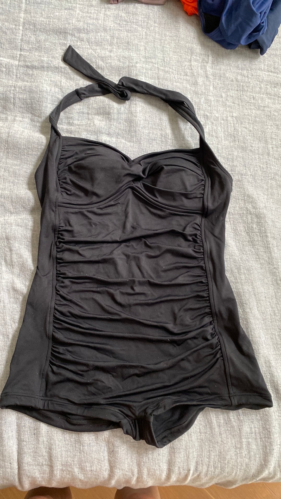 Seafolly badpak maat 42 retro met pijpjes, Kleding | Dames, Badmode en Zwemkleding, Ophalen of Verzenden, Gedragen, Zwart, Badpak