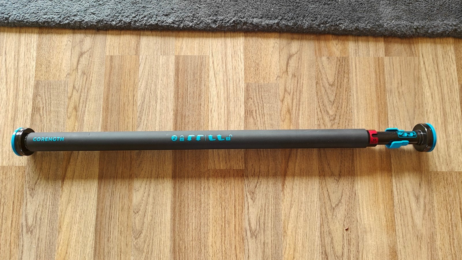 Decathlon Corength optrekstrang 65-95 cm, Ophalen, Zo goed als nieuw, Rug, Oprekstang