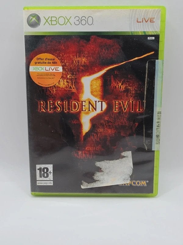 Resident Evil 5 Xbox 360, Gebruikt, Vanaf 18 jaar, Ophalen of Verzenden, Microsoft Corporation One Microsoft Way Redmond, WA 98052-6399 United States of America (Verenigde Staten) 📞 Telefoon: +1 425-882-8080 support@microsoft.com