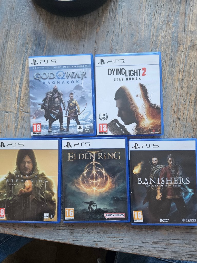 Diverse ps5 games, Spelcomputers en Games, Ophalen, Zo goed als nieuw
