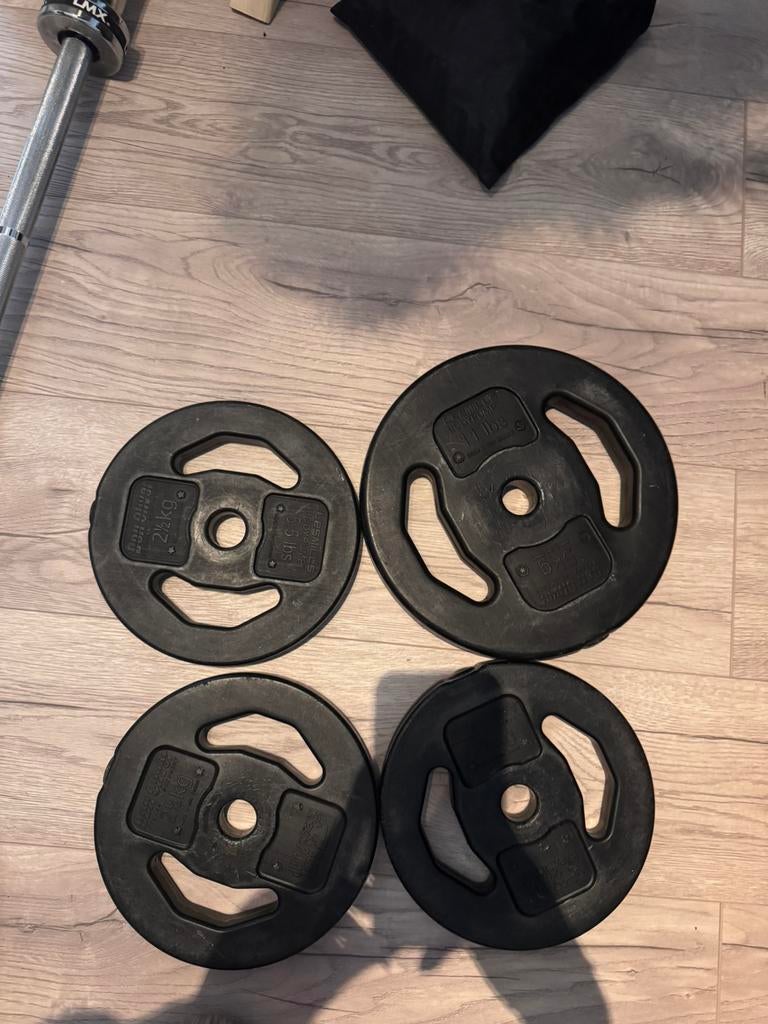 Don Oliver Bodypump schijven, Sport en Fitness, Fitnessmaterialen, Ophalen, Gebruikt
