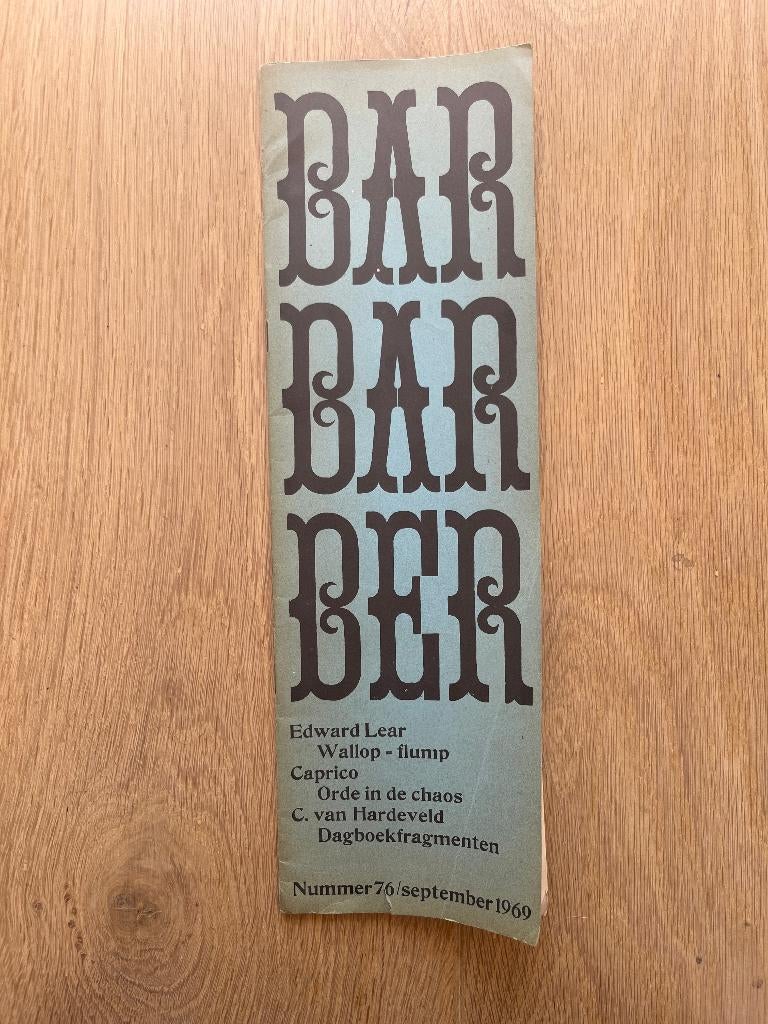 Barbarber 76, Verzenden, Gelezen