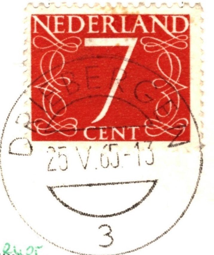 940251	Doorn	Utr 1965 Bungalow Het Grote Bos	Gelopen, Ophalen of Verzenden, 1960 tot 1980, Gelopen, Utrecht
