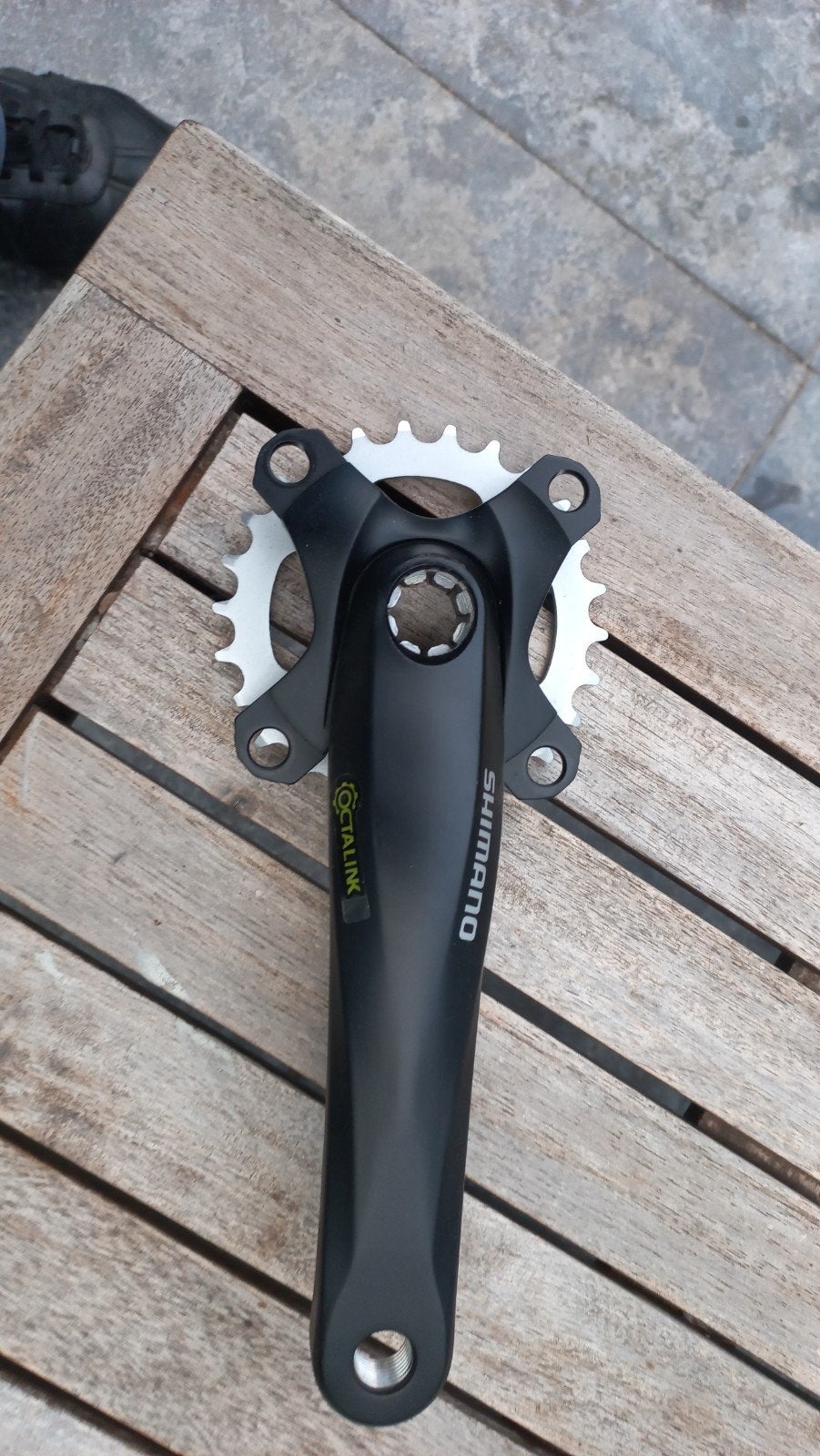Rechter cranck met kleinste tandwiel, FC-M311, 170mm, Crankstel of Pedalen, Mountainbike, Nieuw, Ophalen of Verzenden