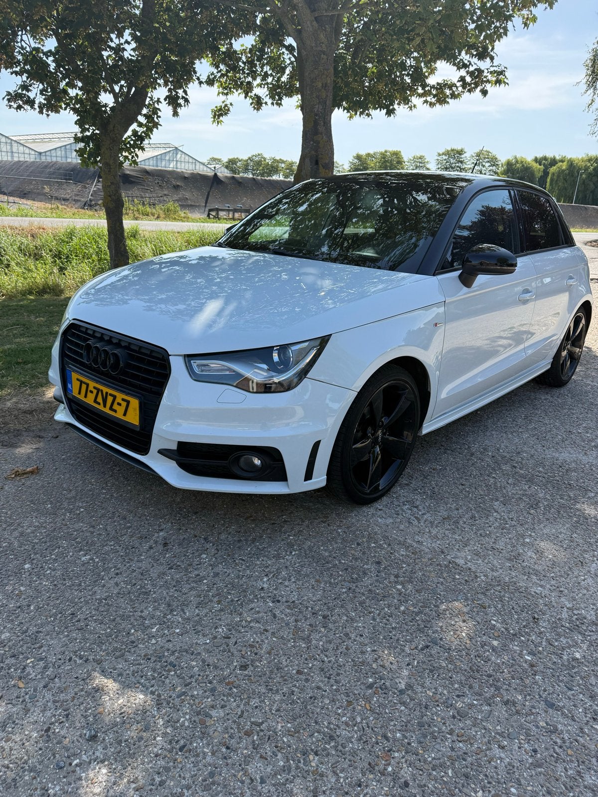 Audi A1 1.2 Tfsi 63KW SB 2013 Wit, Voorwielaandrijving, 4 cilinders, Wit, Origineel Nederlands