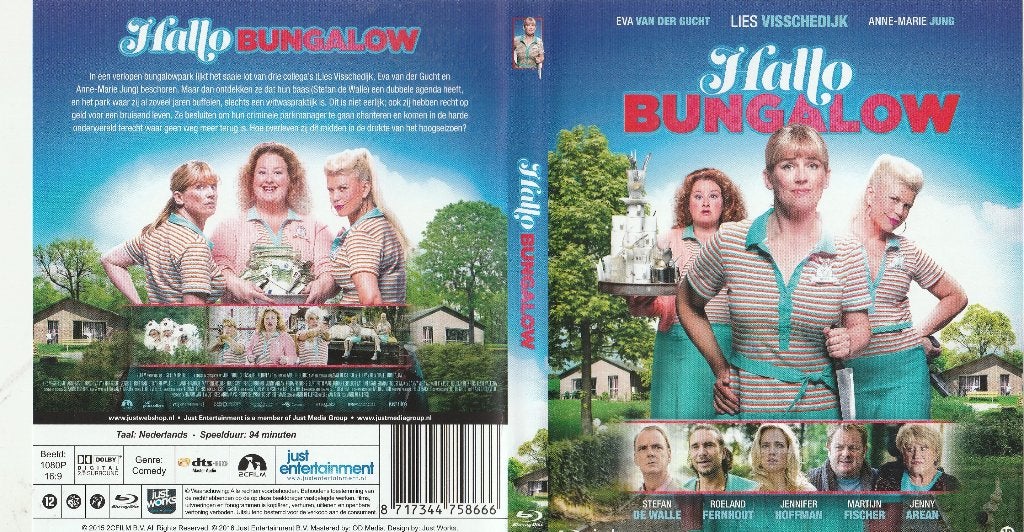 Hallo bungalow blu ray, Film, Zo goed als nieuw, Blu-ray, Humor en Cabaret