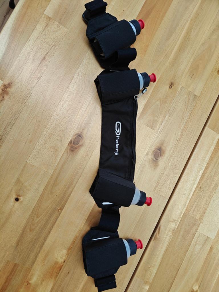 Kalenji Hardloopgordel met Bidons, Overige typen, Zo goed als nieuw, Hardlopen, Ophalen