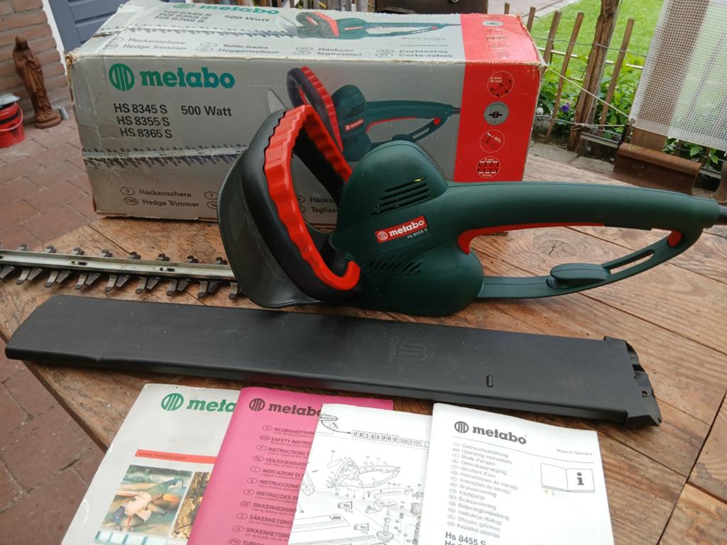 Metabo elektrische heggeschaar, Ophalen, Zo goed als nieuw, Elektrisch