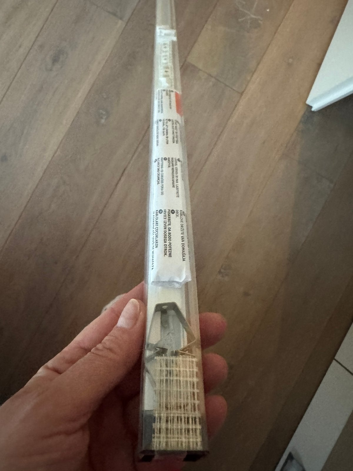 IKEA HAGHED Ophangrail voor schilderijen, wit, 115 cm, Ophalen of Verzenden, Nieuw