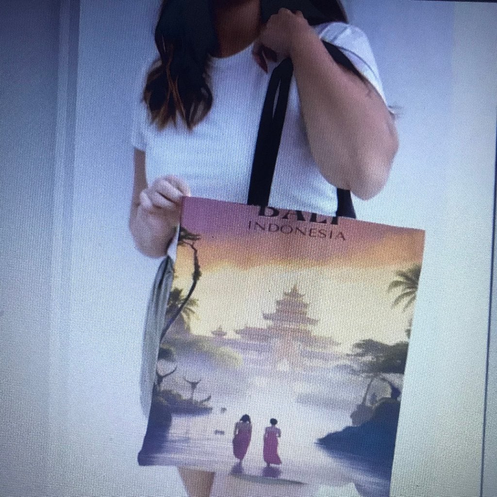 Kleurrijke originele INDONESIA - BALI (Schouder/Hand)Tas, Verzenden, Nieuw, Overige kleuren