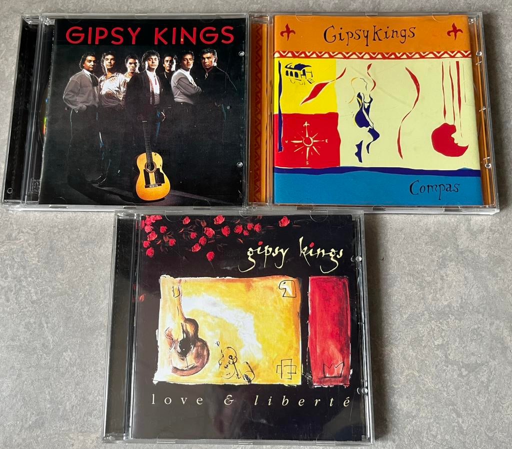3cd’s Gipsy Kings (zie omschrijving (cd latin/flamenco), Ophalen of Verzenden, Zo goed als nieuw
