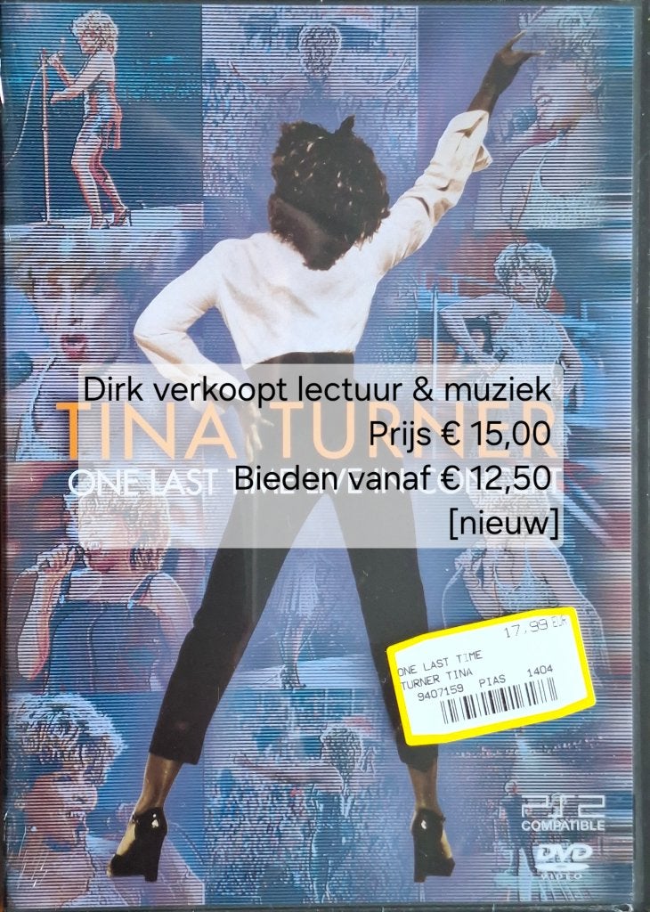 Nieuwe muziekdvd: Tina Turner; One last time live in concert, Cd's en Dvd's, Engels, Alle leeftijden, Ophalen of Verzenden, Concert