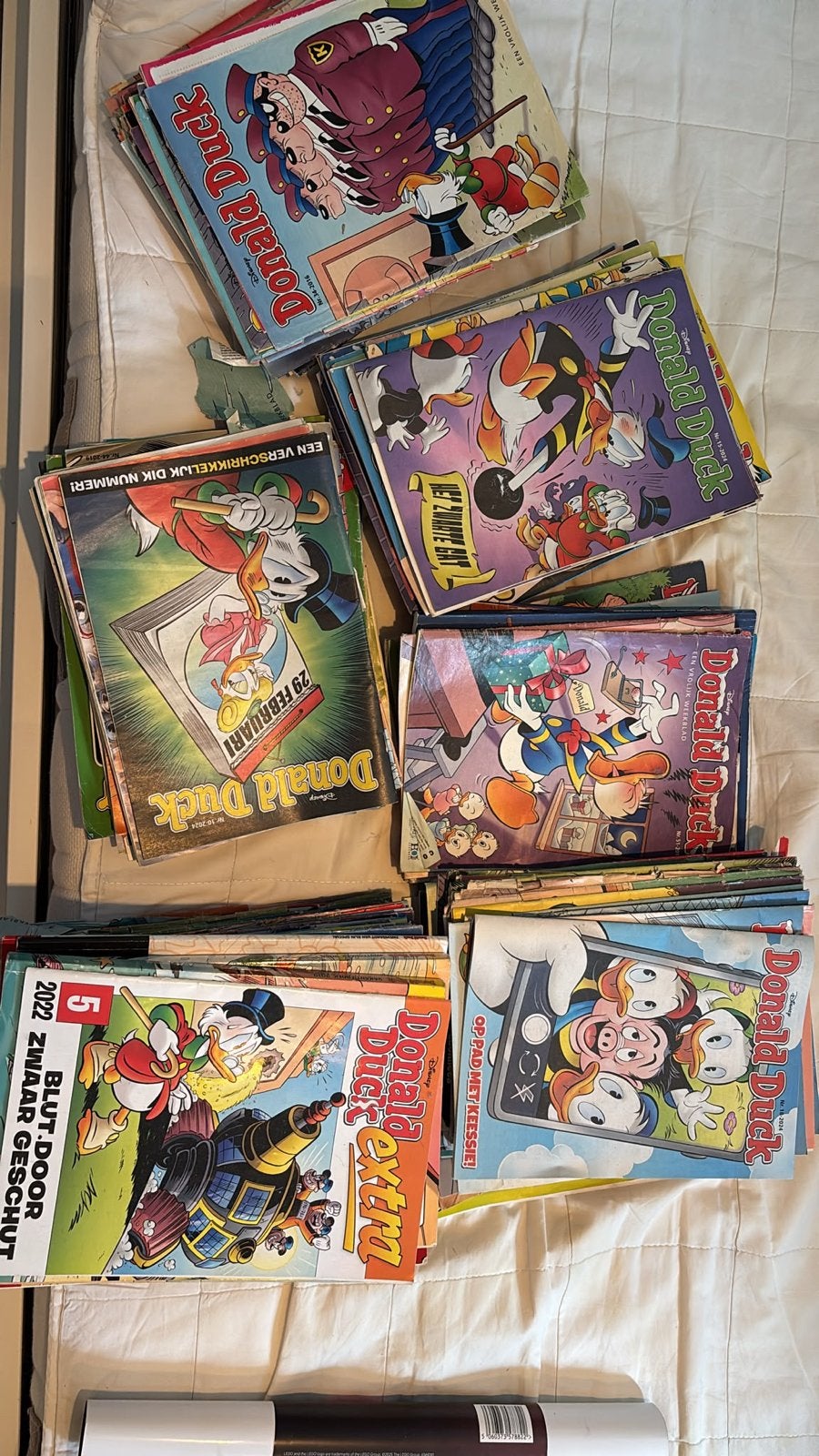 Grote verzameling Donald Duck stripboeken, Meerdere stripboeken, Ophalen, Gelezen
