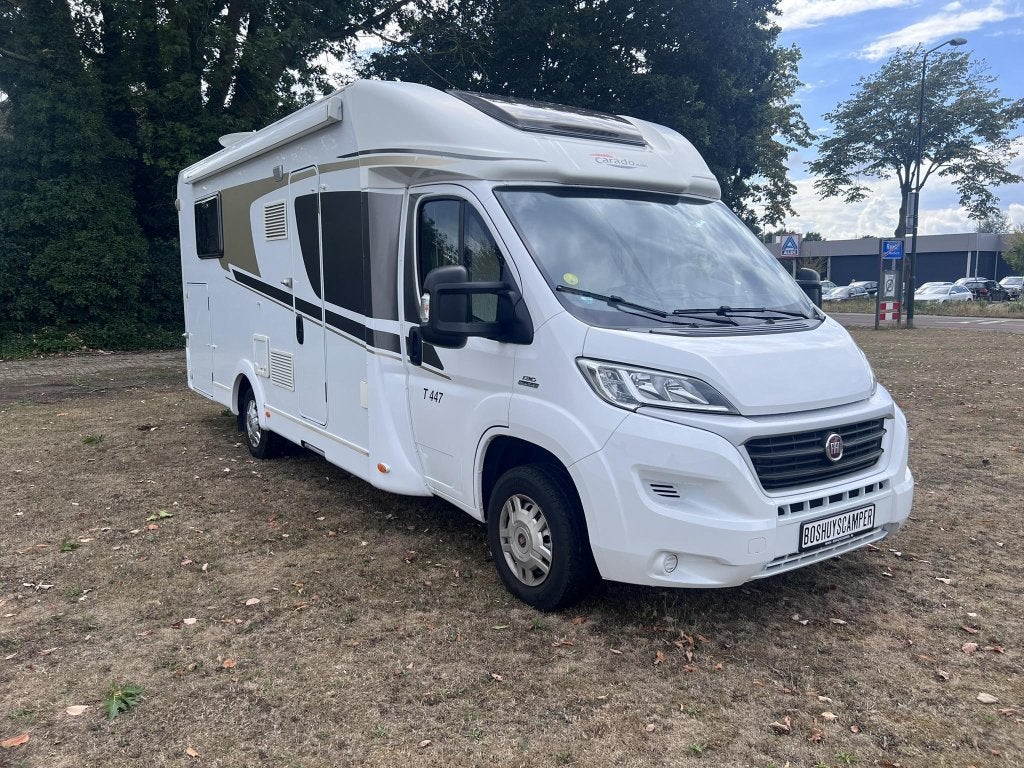 Carado Capron T447 Enkelenbedden en hef-bed, Chemisch toilet, Fiat, Bedrijf, Airbags
