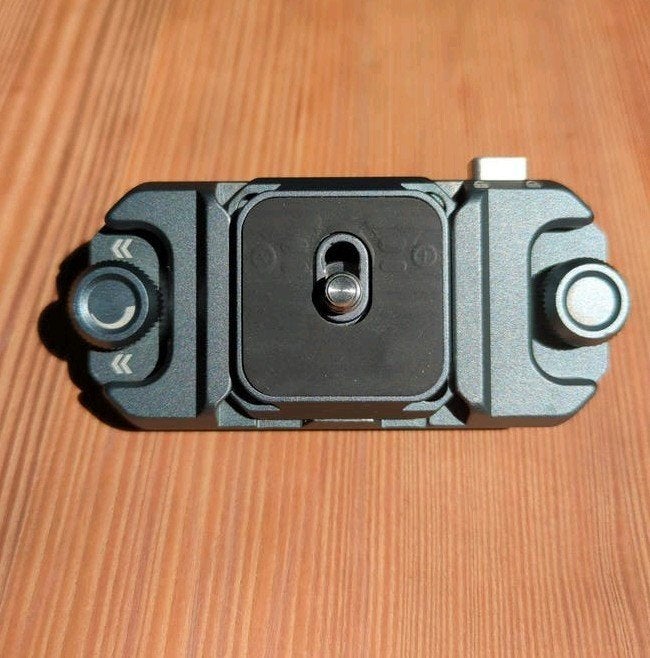 Koolehaoda QB-1 snelkoppelingsplaat - camera clip, Overige typen, Snelkoppelingsplaat, Ophalen of Verzenden, Gebruikt