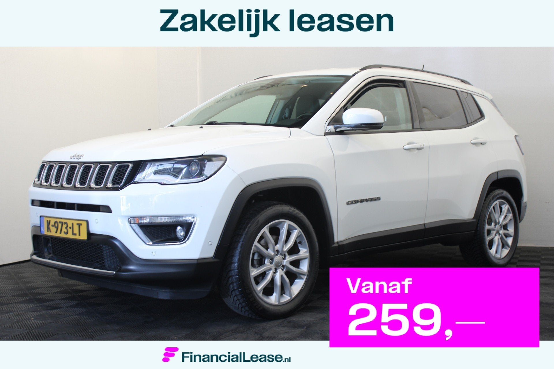 Jeep Compass 1.3T Limited |Navi|Camera|, Voorwielaandrijving, Stof, Euro 6, 4 cilinders