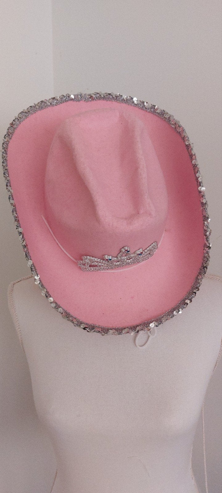 Cowboy- Indiaan Glimmer Roze Hoed, Kleding | Dames, Ophalen of Verzenden, Gedragen, One size fits all, Hoed