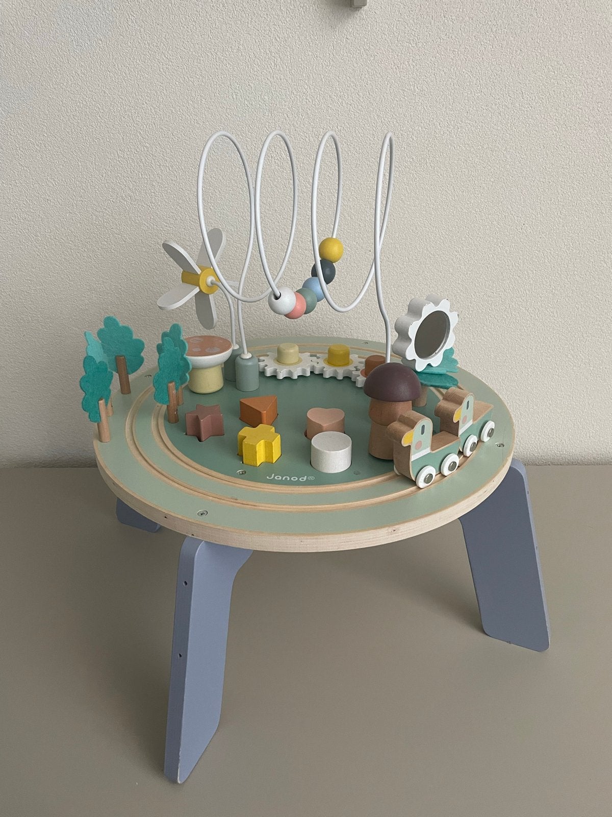 Speeltafel Janod, Kinderen en Baby's, Speelgoed | Houten speelgoed, Ophalen, Gebruikt, Overige typen