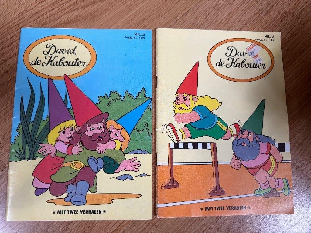 David de Kabouter 2 en 7, Verzamelen, Poppetjes en Figuurtjes, Ophalen of Verzenden, Zo goed als nieuw