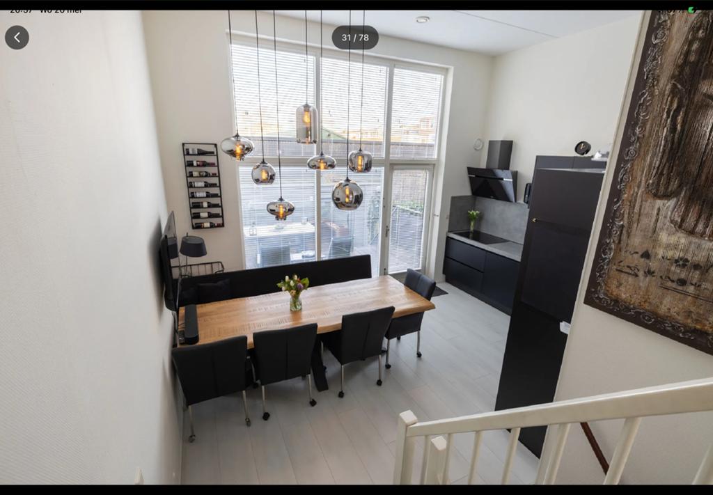 Hanglamp (extra lang), Huis en Inrichting, Ophalen, Zo goed als nieuw, 75 cm of meer