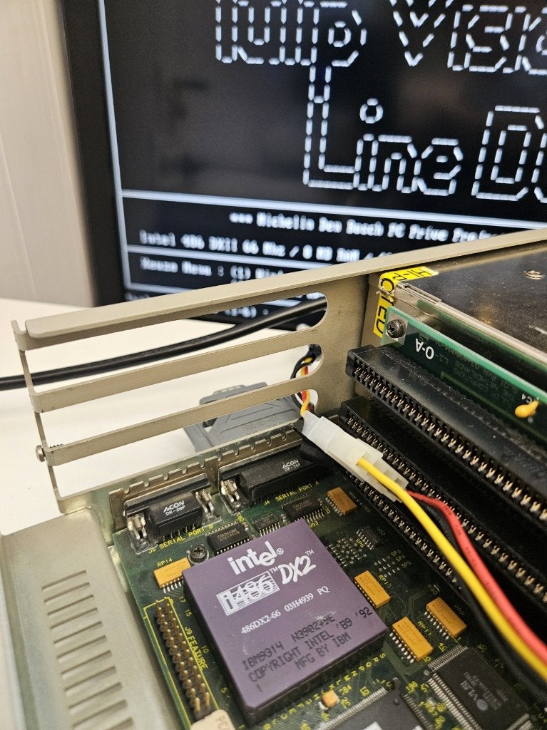 2x Intel 486 DX2-66 Mhz CPU getest werkend, Computers en Software, Vintage Computers, Verzenden, Intel