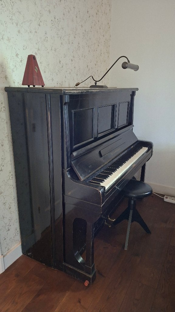 Zeiter Winkelmann piano, Muziek en Instrumenten, Ophalen, Gebruikt, Zwart, Piano