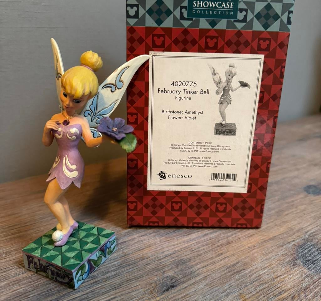 Tinkerbell februari beeldje Disney Traditions, Verzamelen, Ophalen of Verzenden, Zo goed als nieuw, Beeldje of Figuurtje