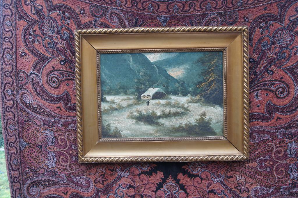 Winter landschap, Ophalen of Verzenden