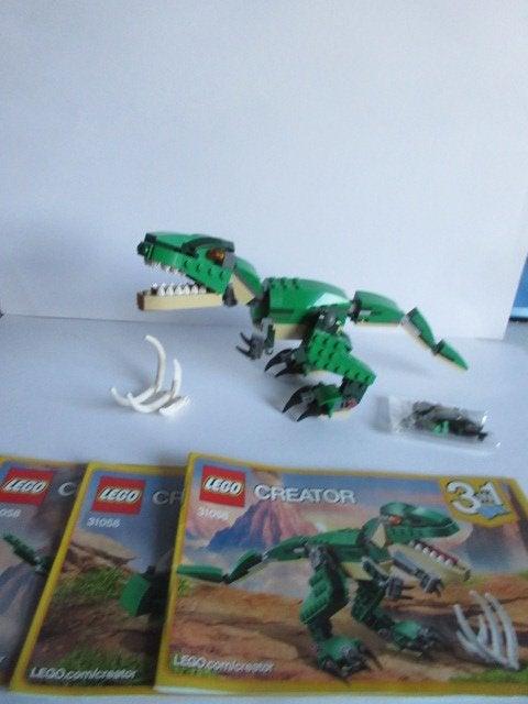 31058 Dinosaurussen, Creator 3in1, Lego, Compleet, Ophalen of Verzenden, Zo goed als nieuw