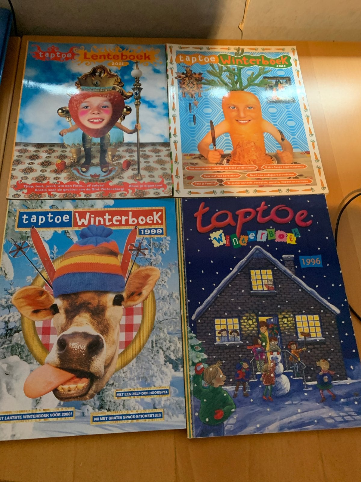 Taptoe Vakantieboeken en Winterboeken - Diverse Jaren, Ophalen of Verzenden, Gelezen, Non-fictie
