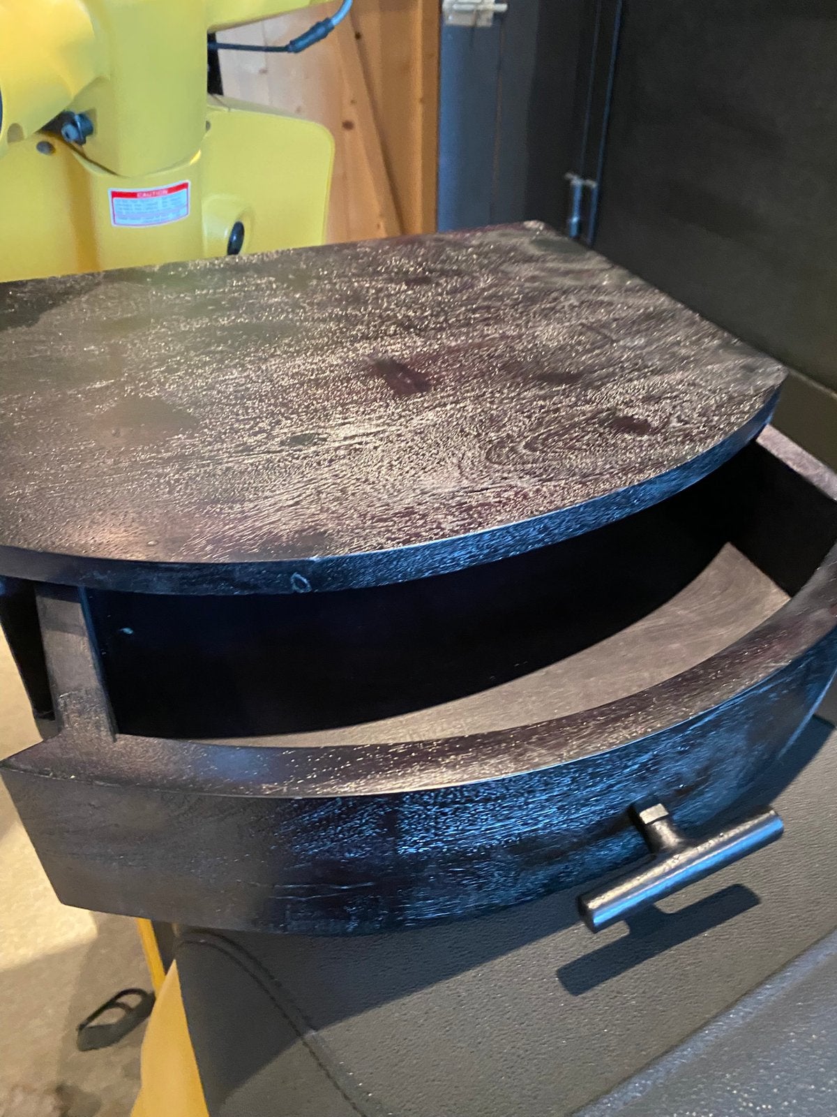 Wandkastje/wand kastje met 1 lade, hout, Ophalen