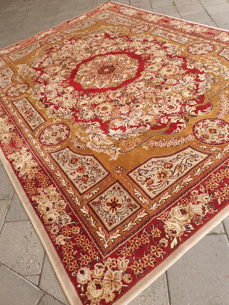 Viintage perzisch tapijt 340x250 cm., Overige kleuren, 200 cm of meer, Ophalen of Verzenden, Zo goed als nieuw