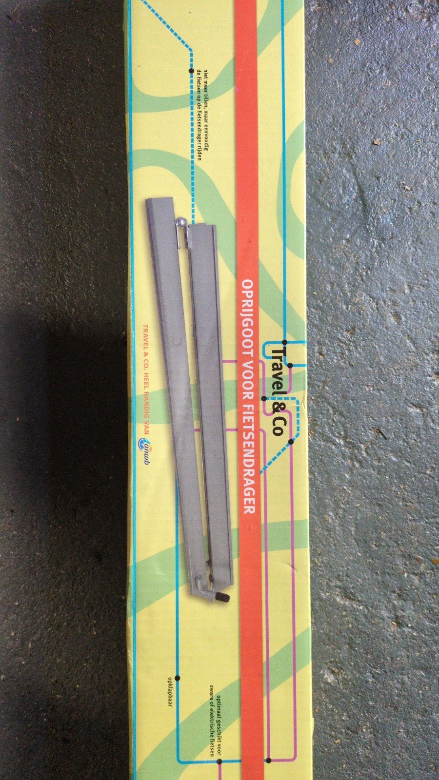 Oprijgoot voor fietsendrager - Travel & Co. / ANWB, Ophalen, Opvouwbaar, 80 kg of meer, Overige typen