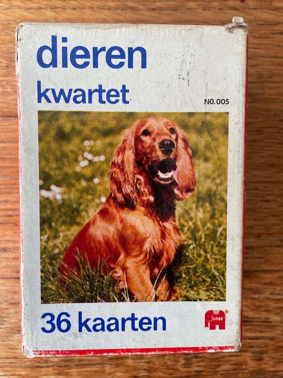 JUMBO DIEREN KWARTETSPEL UIT DE JAREN 70, Verzamelen, Ophalen, Gebruikt, Kwartet(ten)